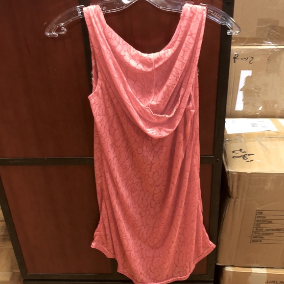 Women’s Poly Viscose hoodie Tank Top - Picture 2 of 4